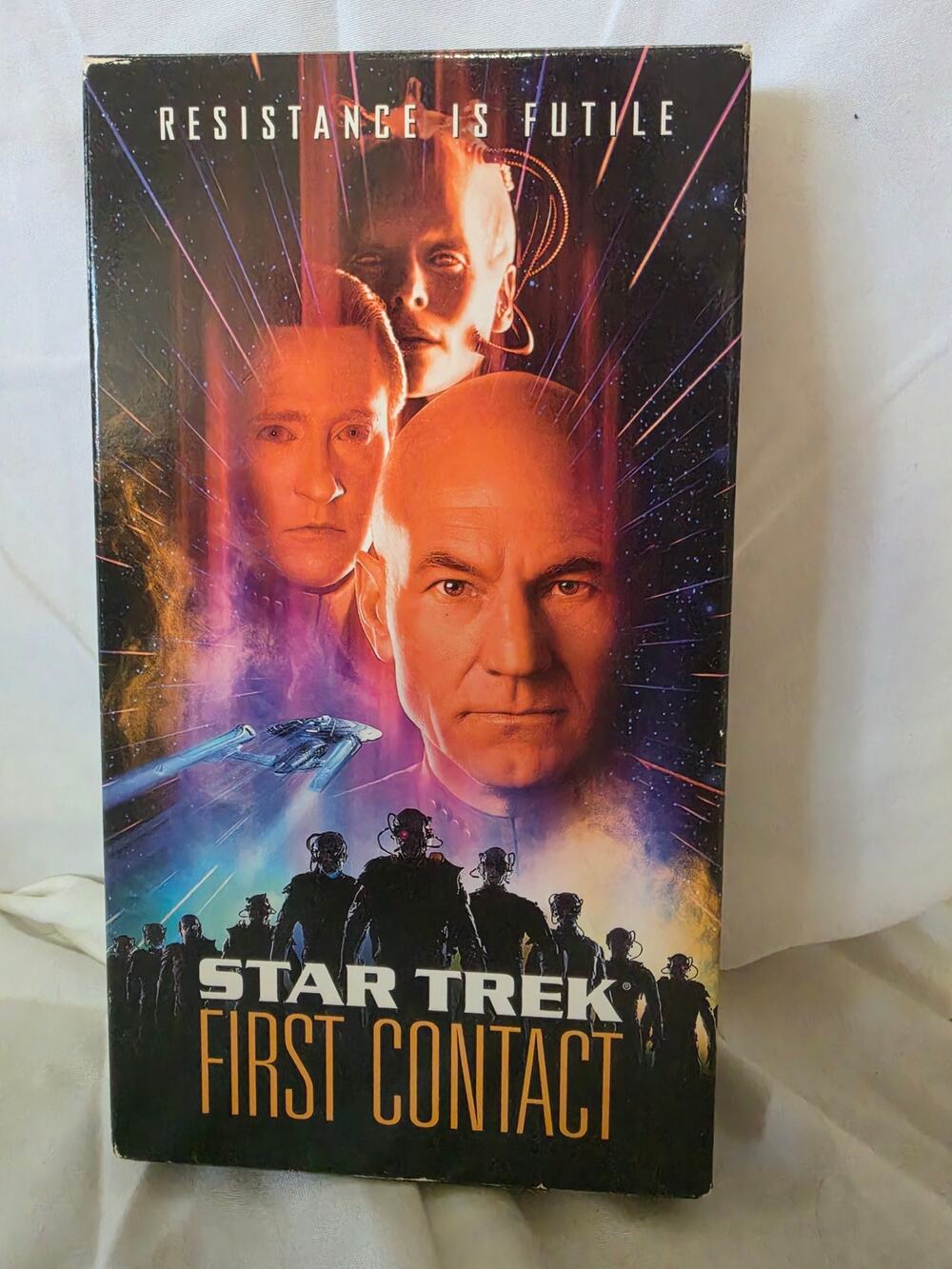 Star Trek First Contact VHS Tape